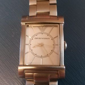 Emporio Armani Silver Ladies Watch